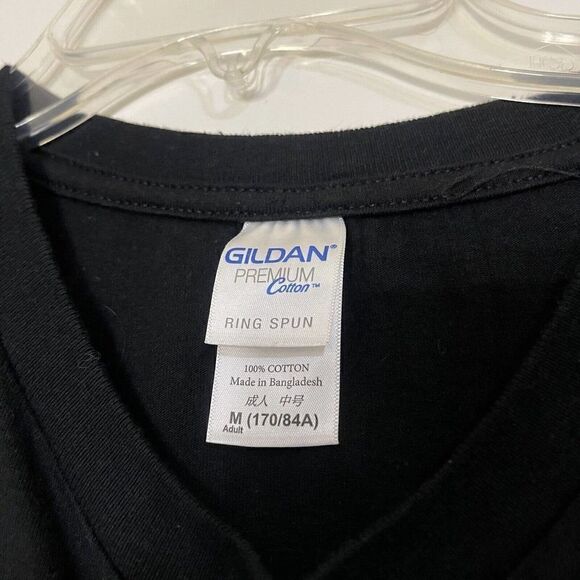 BLACKPINK kpop graphic print Black cotton tshirt size Medium - Picture 2 of 3